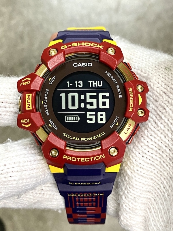 G-SHOCK【GBD-H1000BAR-4JRF】Cバルセロナ マッチデイ ...