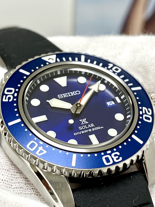 SEIKO セイコー SBDJ055 PROSPEX ソーラークォーツダイバーズ - 腕時計 